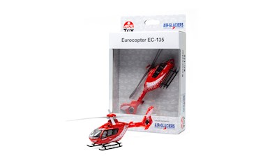 EC-135 Air Glaciers Helikopter Mini (ca. 13 cm)