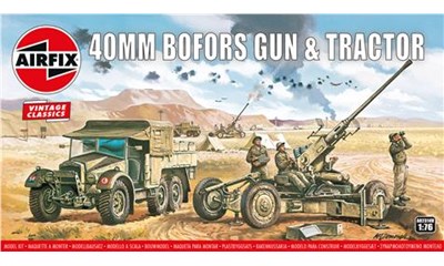 Bofors 40mm Gun & Tractor