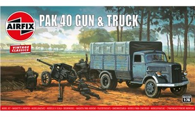 Pak 40 Gun & Track