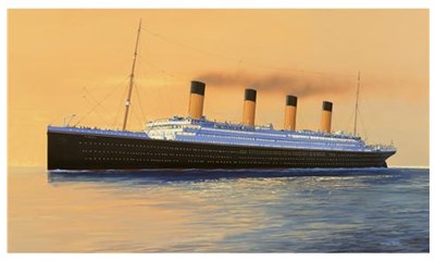 RMS Titanic Gift Set 1:700