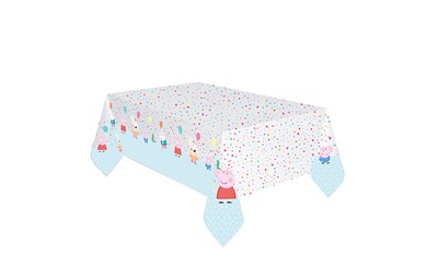 Tischdecke Peppa Pig 120x180cm aus Plastik