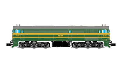 ALSA Diesellok 2150 grün/gelb Ep. VI