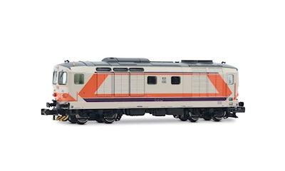 FS Diesellokomotive D.445 2. Bauserie zwei Stirnlampen MDVC- Ep. IV-V DCS