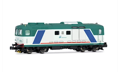 FS Diesellokomotive D.445 3. Bauserie vier Stirnlampen XMPR 1. Version Ep.