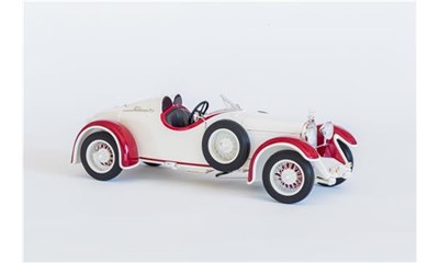 Austro-Daimler 6 Sport Torpedo, weiss