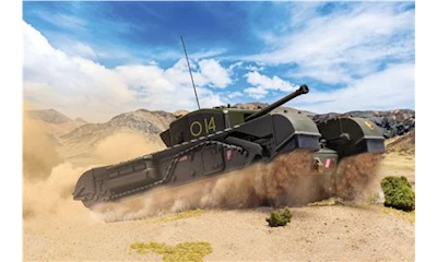 British Churchill Mk.IV Tank To Catch a Tiger