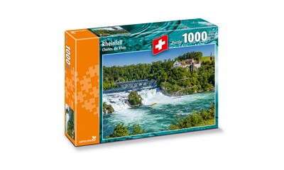 Rheinfall mit Schloss Laufen