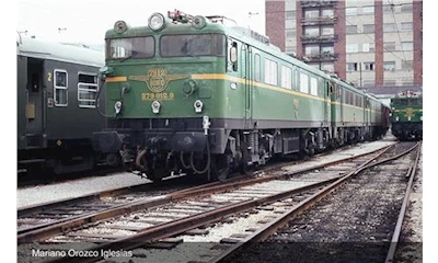 RENFE Elektrische Lok 279 grün/gelb Ep.IV DC