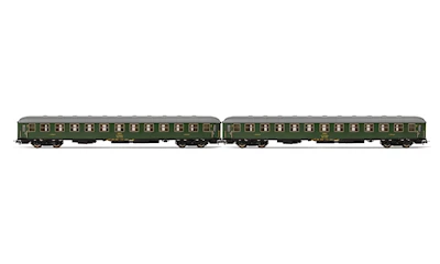 RENFE 2-teil. Set BBL-8100 Liegewagen Olivgrün grün Ep. IV