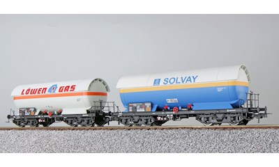 DB Gas Kesselwg-Set ZAG 620, Solvay+Löweng., Ep IV