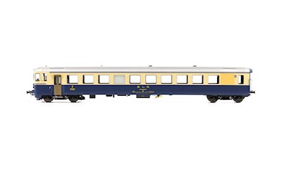 BLS Autozugsteuerwagen Bt 947 blau/beige Ep.V