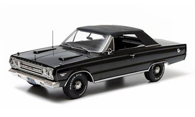 1967 Plymouth Belvedere GTX Convertible black