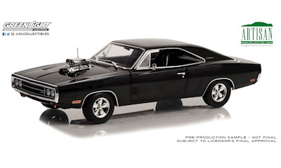 1970 Dodge Charger with Blown Engine - Black