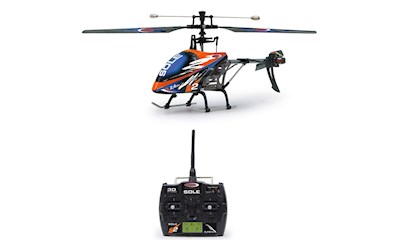 Sole V2 Pro 4 Kanal 2,4G Heli inkl. 7.4 Volt Li-Ion, exkl. 6x AA Batterien