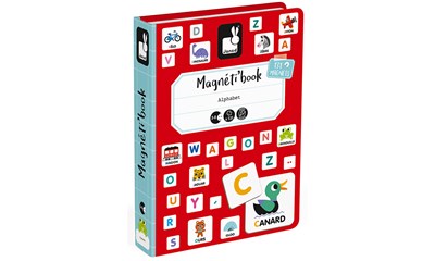 Magnetbuch Alphabet 105 Buchtaben und 26 Magnete Version Français