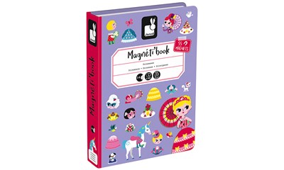 Magnetbuch Prinzessin 55 Magnete und 7 Karten