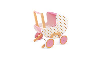 Candy Chic Kinderwagen mit Decke und Kissen