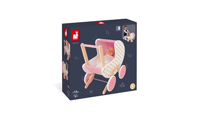 Candy Chic Kinderwagen mit Decke und Kissen