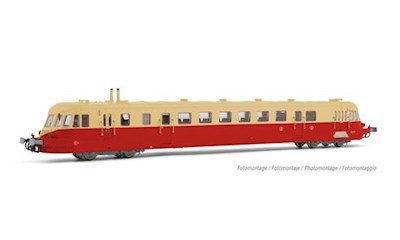 SNCF Dieseltriebwagen ABJ2 rot/beige