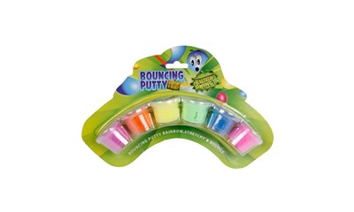 Bouncing Putty 6 Farben 6x12 Gramm