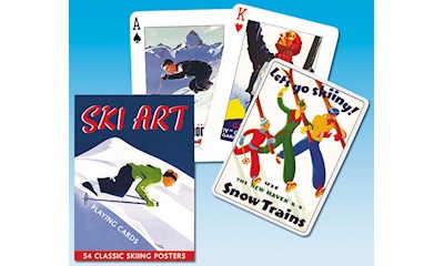 Ski Art (Skiing Posters), Poker