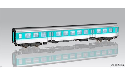 Halberstädter Mitteleinstiegswg. mintgrün 1./2. Kl. DB AG  Ep V