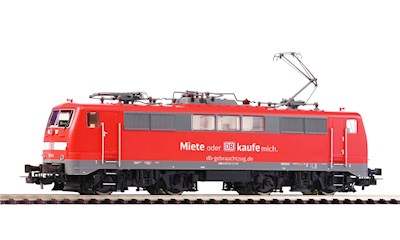 E-Lok/Sound BR 111 Gebrauchtzug DB AG VI mit Flicken + PluX22 Dec.