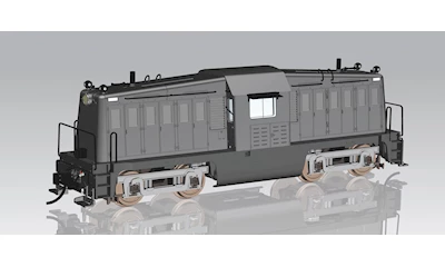 Diesellok Whitcomb Industrial Schwarz DC