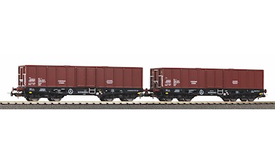 2er Set Offener Güterwagen 401Zk PKP VI