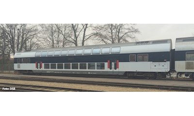 Doppelstock Steuerwagen DSB VI 1./2. Kl blau/weiss