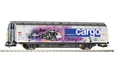 SBB Schiebewandwagen mit Graffiti  Ep. VI