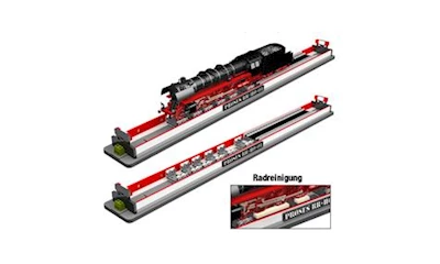 Rollenprüfstand HO mit Radreinigungsfunktion