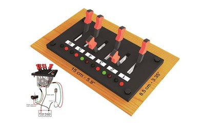 Schalttafel für Weichenantriebe