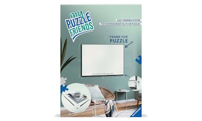 Puzzle-Rahmen schwarz 1000 Teile, Format 70 x 50 cm