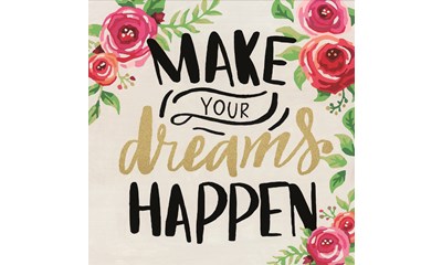 Make your dreams happen   D/F/I/NL/EN/E