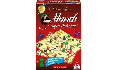 Classic Line- Mensch ärgere Dich nicht