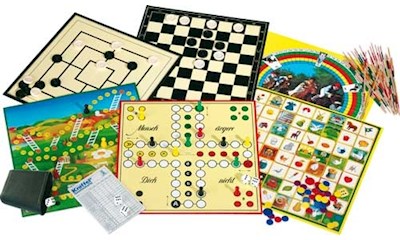 Set Spielesammlung- 100 Spielmöglichkeiten