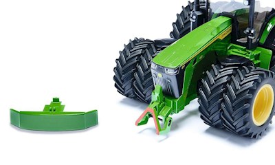 John Deere 8R 410 m.Doppelbereifung