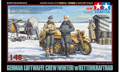 1/48 German Luftwaffe Crew w/ Kettenrad