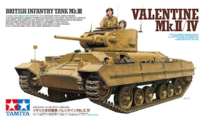 British Infantry Tank Mk.III Valentine Mk.II/IV