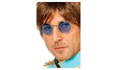 Brille John Lennon blau