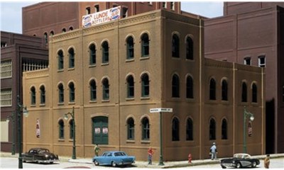 Arched Window Industrial Building