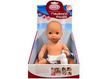 Newborn Junge 33cm Aquini Badepuppe, gemalte