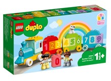 Zahlenzug - Zählen lernen Lego Duplo